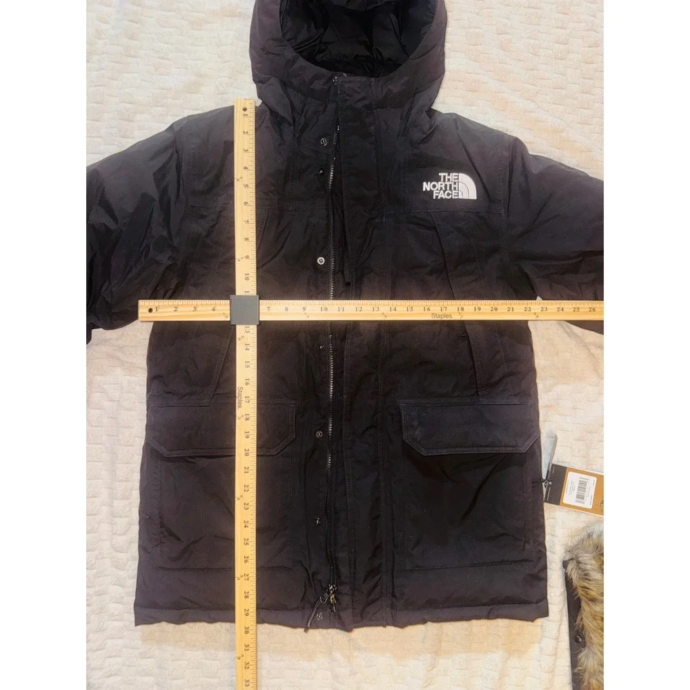 The North Face McMurdo Parka Mens Small Black 600 Down Jacket NF0A5GJFKX7-S